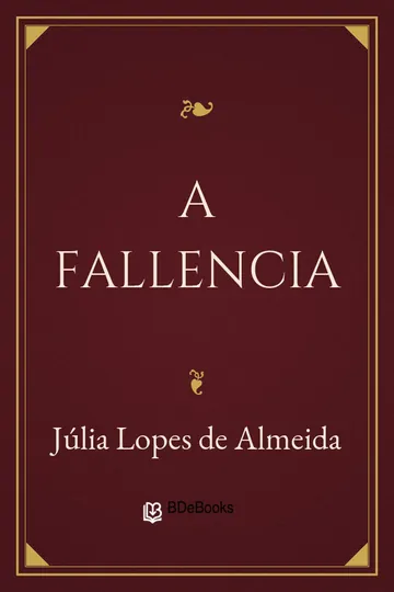A fallencia de Júlia Lopes de Almeida, capa do livro