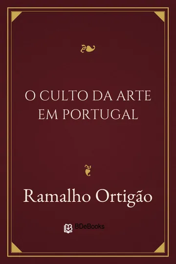 O Culto da Arte em Portugal de Ramalho Ortigão, capa do livro