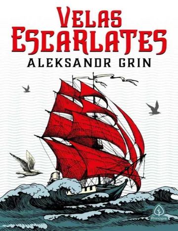 Velas Escarlates de Aleksandr Grin, capa do livro
