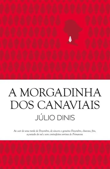 A Morgadinha dos Canaviais de Júlio Dinis, capa do livro