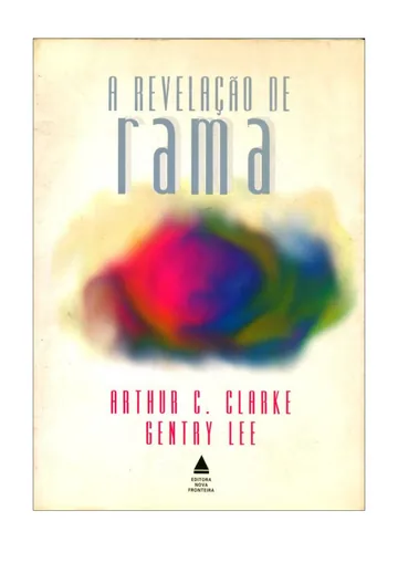 A Revelação de Rama de Arthur C. Clarke e Gentry Lee, capa do livro