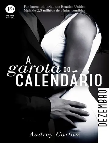 A garota do calendário: Dezembro de Audrey Carlan, capa do livro