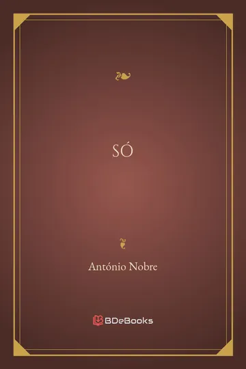 Só de António Nobre, capa do livro