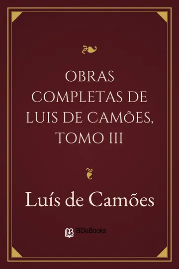 Obras Completas de Luis de Camões, Tomo III de Luís de Camões, capa do livro