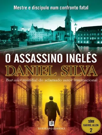 O Assassino Inglês de Daniel Silva, capa do livro