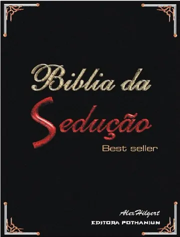 Bíblia da Sedução de Alex Hilgert, capa do livro