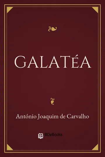 Galatéa de António Joaquim de Carvalho, capa do livro