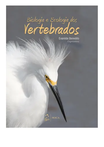 Biologia e Ecologia dos Vertebrados de Evanilde Benedito, capa do livro