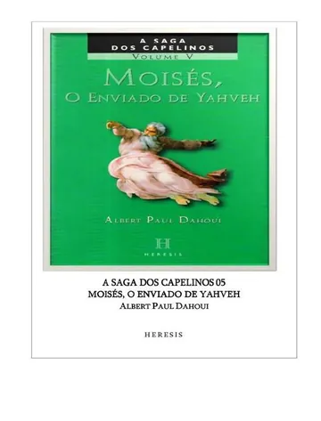 O Enviado de Yahveh de Albert Paul Dahoui, capa do livro