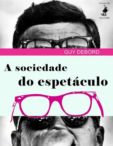 A Sociedade do Espetáculo de Guy Debord, capa do livro