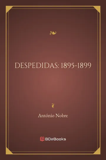 Despedidas: 1895-1899 de António Nobre, capa do livro