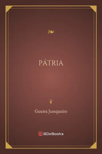 Pátria de Guerra Junqueiro, capa do livro