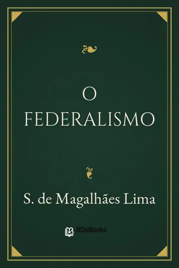 O Federalismo de S. de Magalhães Lima, capa do livro
