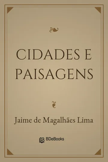 Cidades e Paisagens de Jaime de Magalhães Lima, capa do livro
