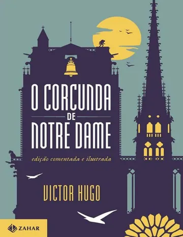 O Corcunda de Notre Dame de Victor Hugo, capa do livro