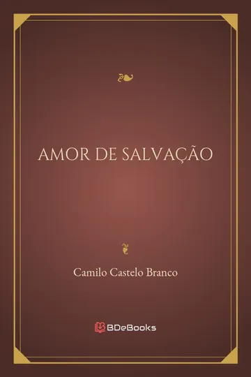 Amor de Salvação de Camilo Castelo Branco, capa do livro