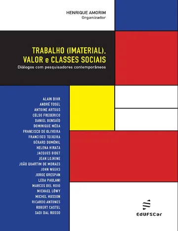 Trabalho (Imaterial), Valor e Classes Sociais de Henrique Amorim, capa do livro