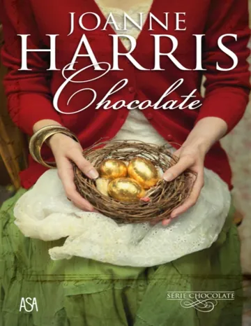 Chocolate de Joanne Harris, capa do livro