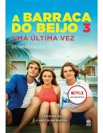 A Barraca do Beijo 3 de Beth Reekles, capa do livro