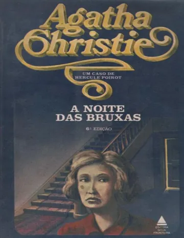 A Noite das Bruxas de Agatha Christie, capa do livro