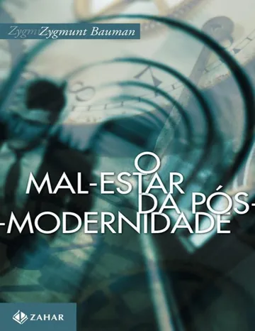 O Mal-estar da Pós-Modernidade de Zygmunt Bauman, capa do livro