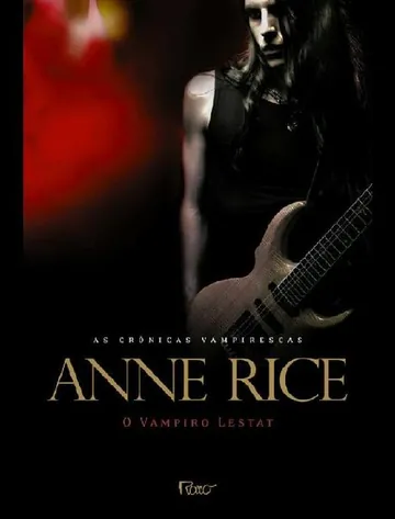 O Vampiro Lestat de Anne Rice, capa do livro