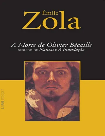 A Morte de Olivier Bécaille de Émile Zola, capa do livro