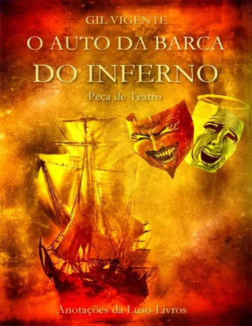 Auto da Barca do Inferno de Gil Vicente, capa do livro