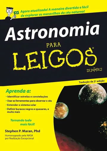 Astronomia Para Leigos de Stephen P. Maran, capa do livro