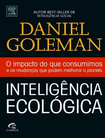 Inteligência Ecológica de Daniel Goleman, capa do livro