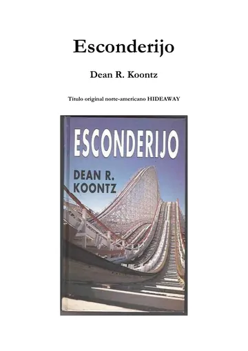 Esconderijo de Dean R. Koontz, capa do livro