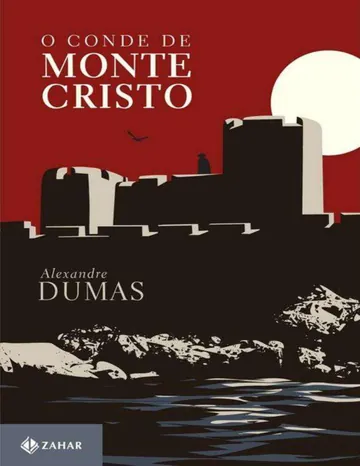 O Conde de Monte Cristo de Alexandre Dumas, capa do livro