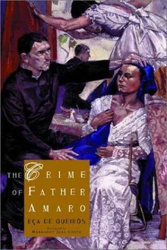 O Crime do Padre Amaro de Eça de Queirós, capa do livro