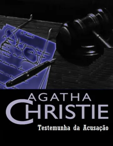Testemunha da Acusação de Agatha Christie, capa do livro