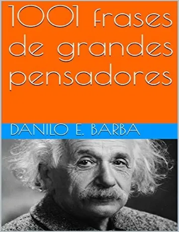 1001 frases de grandes pensadores de Danilo Barba, capa do livro