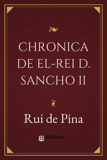 Chronica de El-Rei D. Sancho II de Rui de Pina, capa do livro