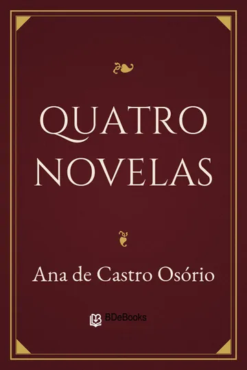 Quatro Novelas de Ana de Castro Osório, capa do livro