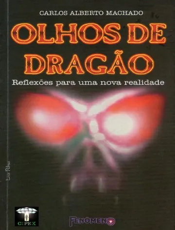 Olhos de Dragão de Carlos Alberto Machado, capa do livro