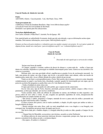 Casa de Pensão de Aluízio de Azevedo, capa do livro
