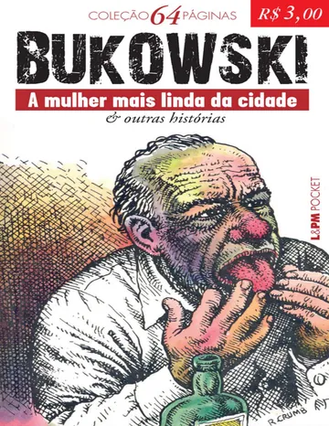 A mulher mais linda da cidade de Charles Bukowski, capa do livro