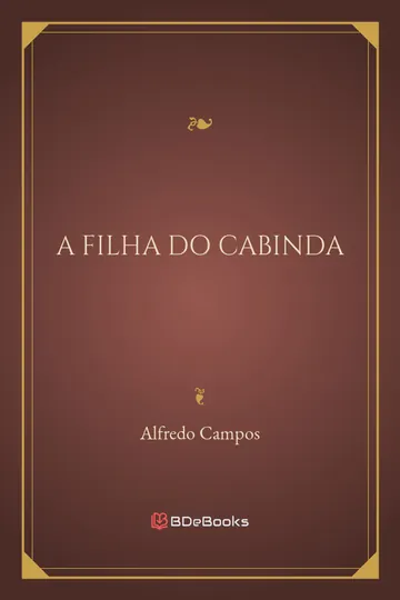 A Filha do Cabinda de Alfredo Campos, capa do livro