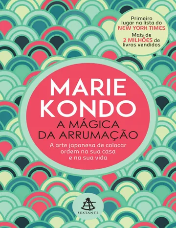 A Mágica da Arrumação de Marie Kondo, capa do livro