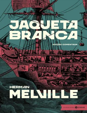 Jaqueta Branca de Herman Melville, capa do livro