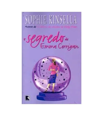 O Segredo de Emma Corrigan de Sophie Kinsella, capa do livro