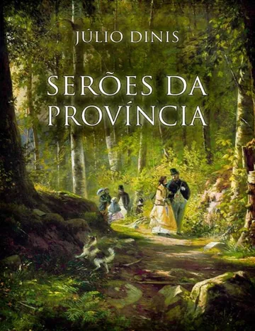 Serões da Província de Júlio Dinis, capa do livro