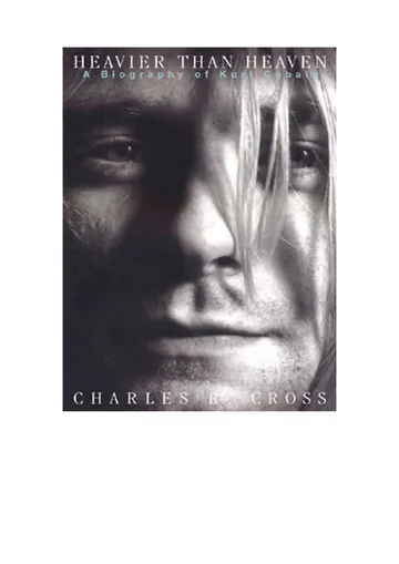 Mais Pesado Que o Céu de Charles R. Cross, capa do livro