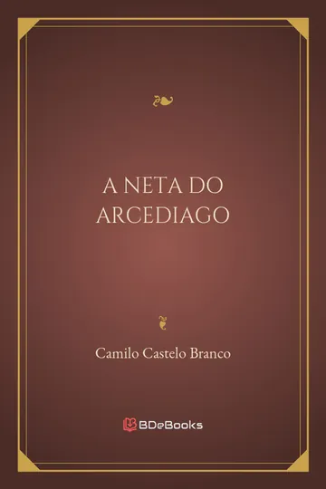 A Neta do Arcediago de Camilo Castelo Branco, capa do livro