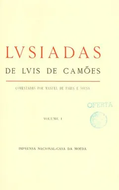Os Lusíadas de Luís de Camões, capa do livro
