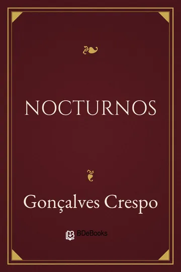 Nocturnos de Gonçalves Crespo, capa do livro