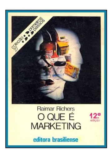 O que é Marketing de Raimar Richers, capa do livro
